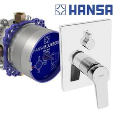 Mischer Hansa twist wannen unterputz Chrom