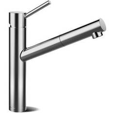 Single Lever Monobloc Tap Stainless Steel 17.9 cm