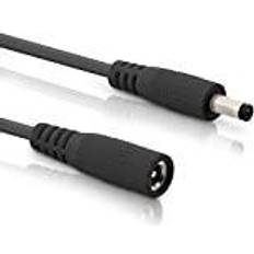 InLine dc verlängerungskabel 5,5x2,5mm awg18 schwarz 1m