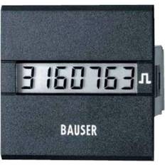 Bauser 3811/008.2.1.7.0.2-003 Digital pulsräknare typ 3811 Inbyggnadsmått 45 x 45 mm