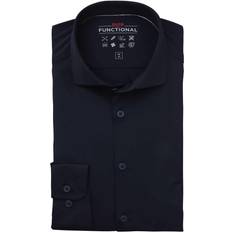 Pure Slim Fit Jerseyhemd - Dunkelblau