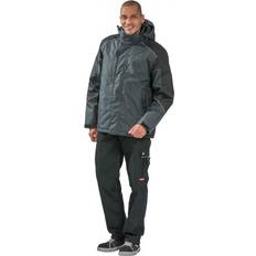 Planam Jacke Outdoor Desert grau/schwarz