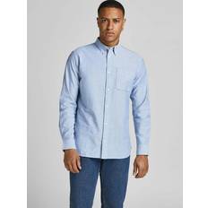 Jack & Jones Male Hemd Bio-Baumwolle Oxford