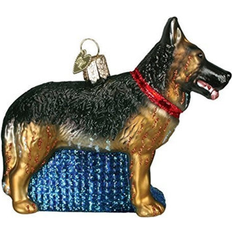 Christmas Tree Ornaments Old World Christmas German Shepherd Hanging Figurine