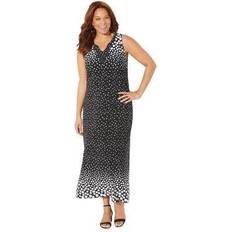 Catherines women's plus terrace ridge maxi dress
