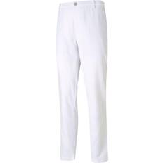 White golf pants Puma Men's Jackpot Golf Pants - Bright White