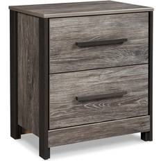 Ashley Black Bedside Tables Ashley Signature Design Cazenfeld Rustic 2 Bedside Table