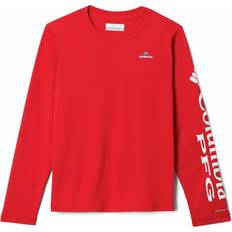 Columbia Boys T-shirts Children's Clothing Columbia Youth Georgia Bulldogs Red Terminal Tackle Long Sleeve T-shirt, Boys'