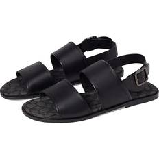 Coach Sandals Coach 1941 Black Two Strap Sandals BLACK