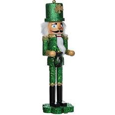 Handwash Nutcrackers Kurt Adler 15-Inch on Shamrock Nutcracker