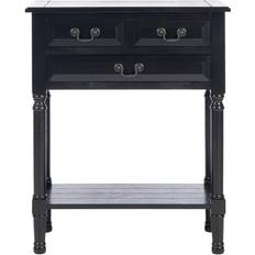 Black Console Tables Safavieh Primrose 3-Drawer Console Table