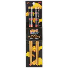 Gray Chopsticks Just Funky Naruto Shippuden Akatsuki Red Cloud Bamboo Chopsticks