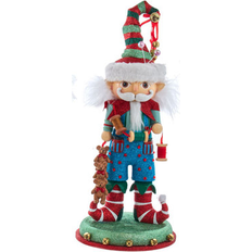 Handwash Nutcrackers Kurt Adler Hollywood Elf & Teddy Bear Christmas Nutcracker