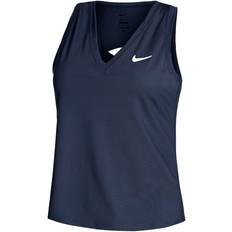 Stretch Linnen NIKE Court Victory Tank Top Women - Obsidian/White