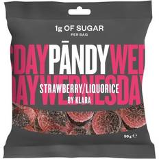 Godteri Pandy Candy Strawberry Liquorice 50 g 50g