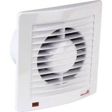 Blanc Ventilateurs d'Extraction de Salle de Bain Wallair w-style 100