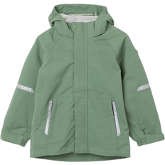 Polarn O. Pyret Kid's Waterproof Shell Jacket - Green (60501785-279)