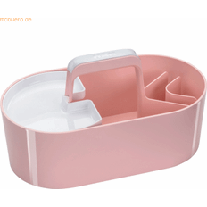 Pink Letter Trays HAN Mobile Organisationsbox 4 Fächer BxTxH 33x18x17,5cm Flamingo