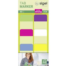 Indeksfane HN203 Grøn Gul Pink Blå Violet Hvid