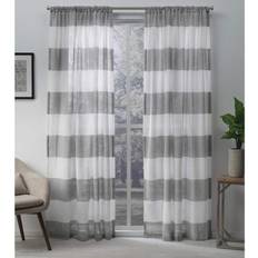 Exclusive Home Darma Sheer Linen Rod Pocket