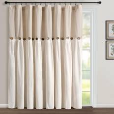 Gardiner & Tillbehör Lush Decor Frodig Dekor Linne Knapp Fönster 100 x 84