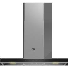 Beko Afzuigkappen Beko Kaminhaube BHCB96641BBHS A, Schwarz