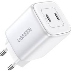 Ugreen dual usb c Ugreen Nexode 45W Dual USB-C PD Charger 25. [Levering: 1-2 dage.]