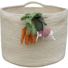 Orange Stockages Lorena Canals Panier De Rangement Naturel Orange