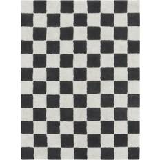 Lorena Canals Washable Rug Tiles Schwarz, Grau