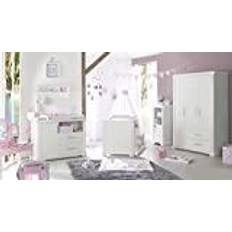 Metal Furniture Set Roba Maxi Convertible 3-Piece Nursery Furniture Set