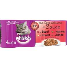 Whiskas Mascotas Whiskas La Carte 12 x 390 g En Latas - Menu De Carne Em Molho