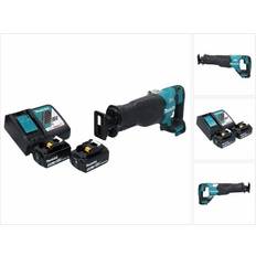 Makita Säbelsägen Makita djr 187 rt reciprosäge säbelsäge 18 v brushless 2x akku 5,0 ah lader