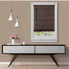 Brown Roller Blinds Achim Wide Width GII Madera Falsa