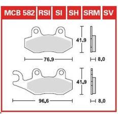 Repuestos de Bicicleta TRW Sinter Street MCB582SV Brake Pad