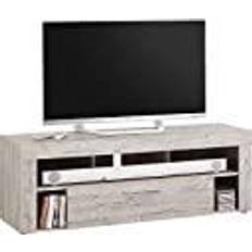 Beige Meubles TV Scandinavian Choice 150 cm Biotin Chêne Sable Meuble TV