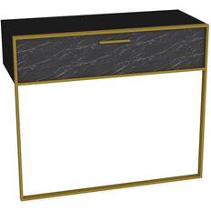 Guld Skåp LOTO LIVING LANGSTRAAT Sideboard