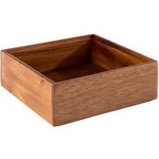 Rattan Opbevaringsbokse APS Trækasse 150x150x55 Akacietræ,1 Opbevaringsboks