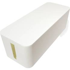 Kabelboks Value Kabelboks Hvid 407 x 157 x 133.5 mm Opbevaringsboks