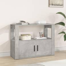 Madie saldi vidaXL Credenza Grigio Cemento 80x30x60 cm Legno Multistrato Madia