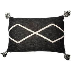 Lorena Canals Coussin En Tricot En Coton Taille 30 x 48 Noir