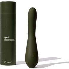 Maude Spot Curved Internal Vibrator Green