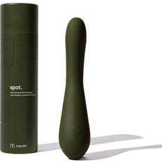 Spot Curved Internal Vibrator Green