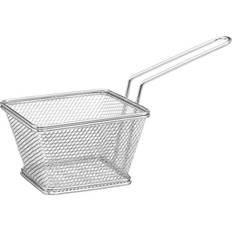 Stainless Steel Bread Baskets Secret de Gourmet Wire Silver Stainless Steel 10 x 7 cm Bread Basket