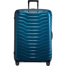 Proxis Samsonite Petrol Blue Spinner Hard Case Four-wheel Polypropylene Cabin