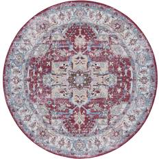 Safavieh Tucson Collection TSN106S Pink, Red, White, Brown, Beige