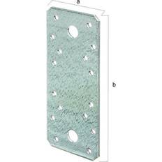 Numeri di Facciata Alberts Piastra Giunzione Piana 35x100x2,5 mm Zincata