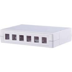 Stecker & Steckdosen Metz Connect 1309190002KE 6 Port Netzwerk-Patchpanel Unbestueckt 1 HE