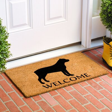 White Entrance Mats Calloway Mills Cane Corso Doormat White