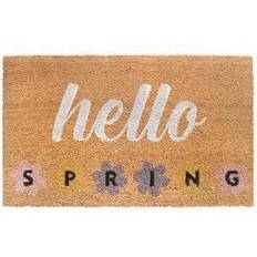 Entrance Mats RugSmith Hello Multi Pink, White