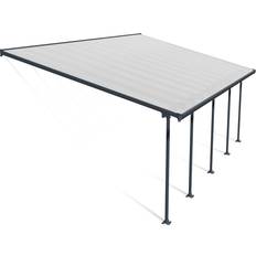 Palram Canopia Feria Skärmtak 4x7.8m Grå